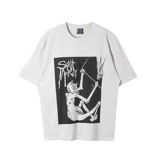 SAINT MICHAEL Vintage Wash Short Sleeve T-shirts