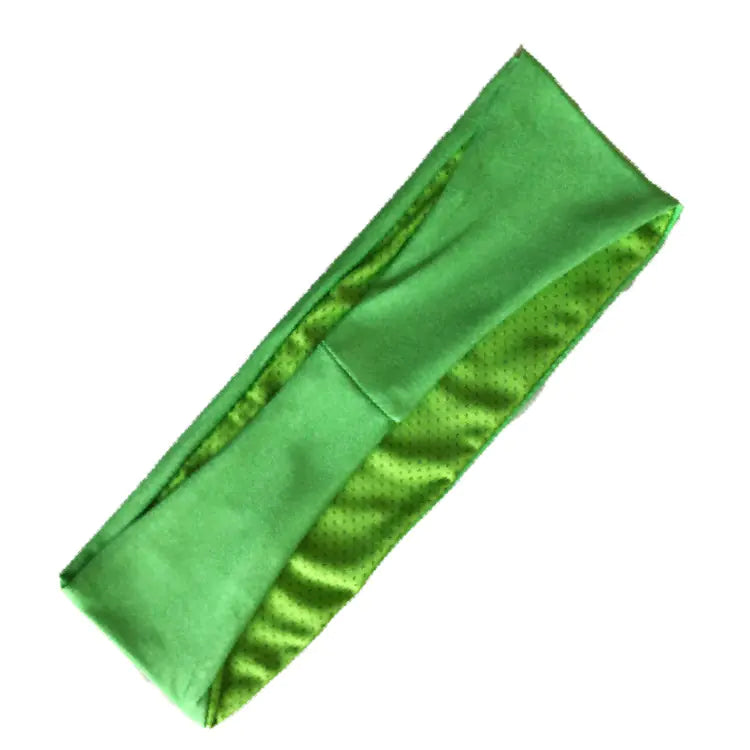 Breathable Dual-Layer Colorful Yoga Headband