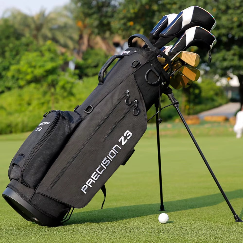 Portable Golf Rack Bag with Braces Bracket Golf Bag with Stand Support Lightweight Golf Bag Antifriction Golf Rack Package