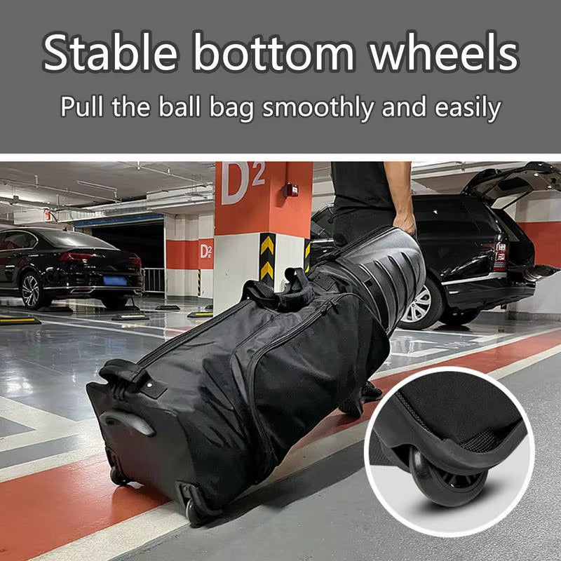 Golf Aviation Bag Cover with Wheels Hard Shell Golf Standard Bag Protective Cover Golf Club Storage Package for Golf Supplies