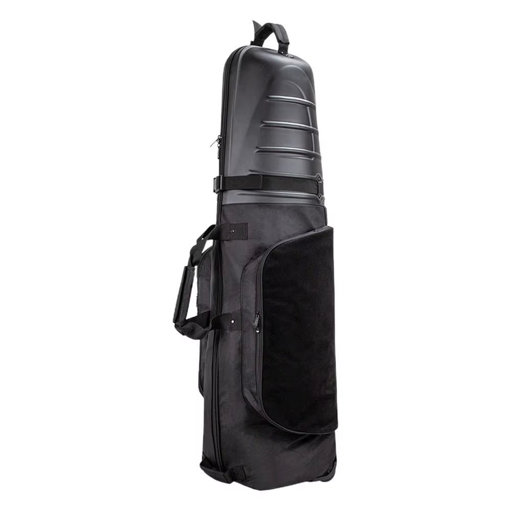 Golf Aviation Bag Cover with Wheels Hard Shell Golf Standard Bag Protective Cover Golf Club Storage Package for Golf Supplies