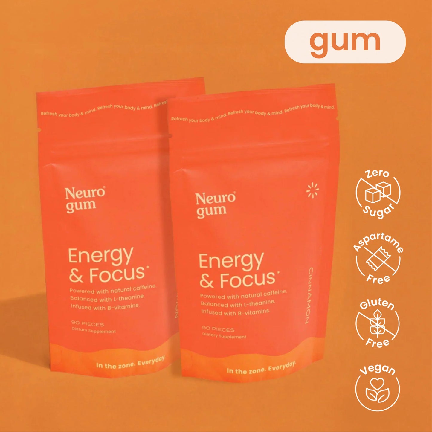 Energy & Focus Gum