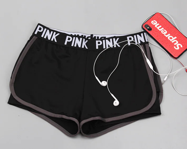 Sport Shorts with Anti-Exposure Design (Layered Look)