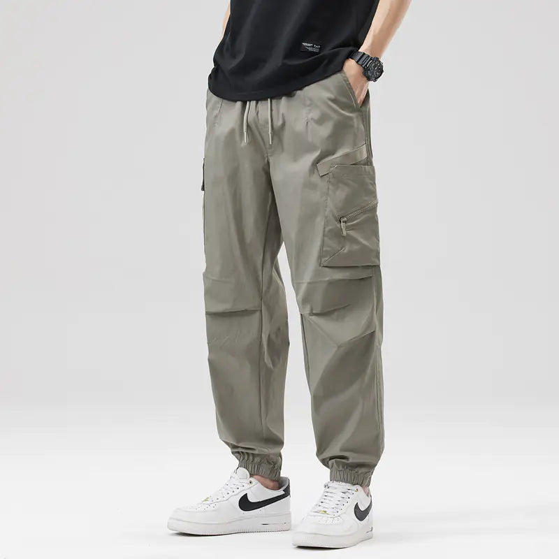 Hip Hop Streetwear Cargo Pants for Men - Wide Leg Joggers