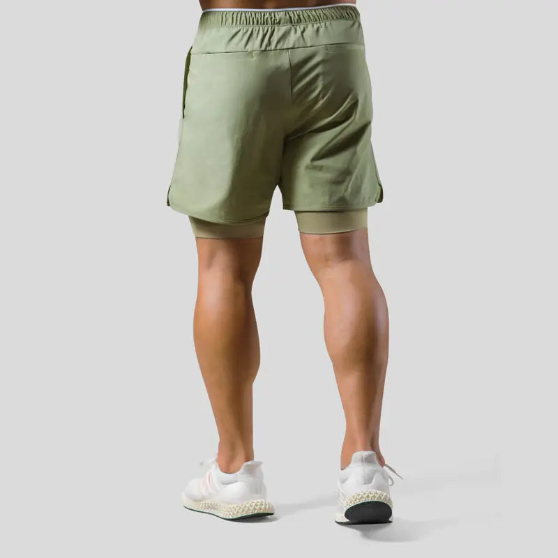 Summer LYFT Men's Sport Casual Layered Basketball Shorts