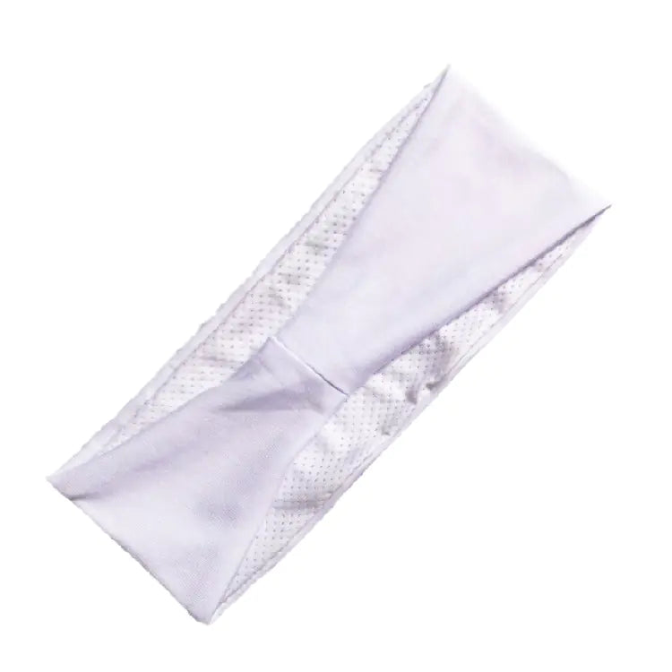 Breathable Dual-Layer Colorful Yoga Headband