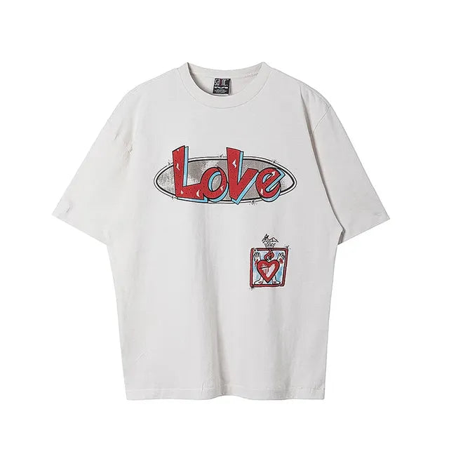 SAINT MICHAEL Vintage Wash Short Sleeve T-shirts