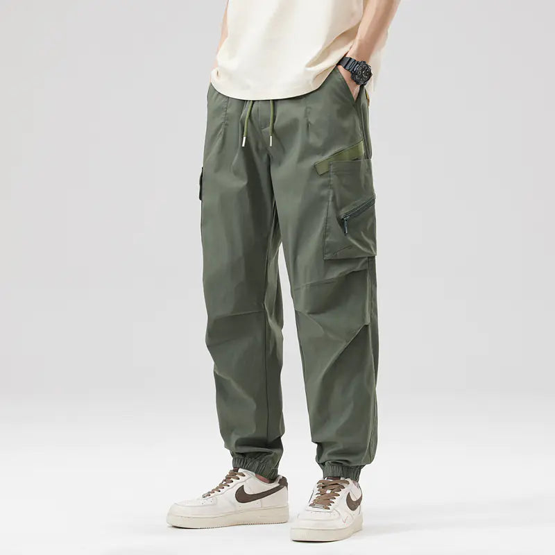 Hip Hop Streetwear Cargo Pants for Men - Wide Leg Joggers