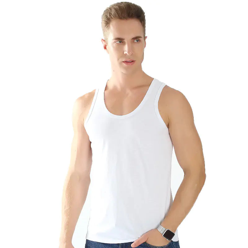 Men's Loose Stretch Wicking Casual Tank Top