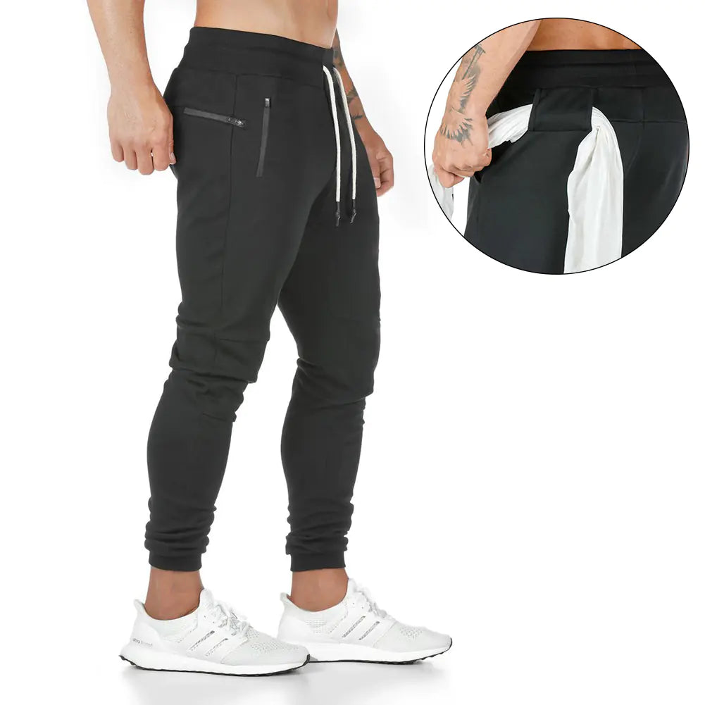 Camouflage Fitness Joggers for Active Men