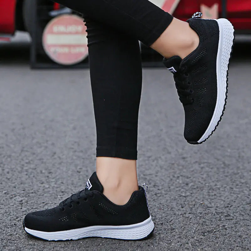 Harajuku Breathable Mesh Casual Running Shoes for Women