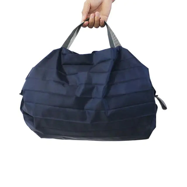 Compact Reusable Grocery Tote Bags - Eco-Friendly Design