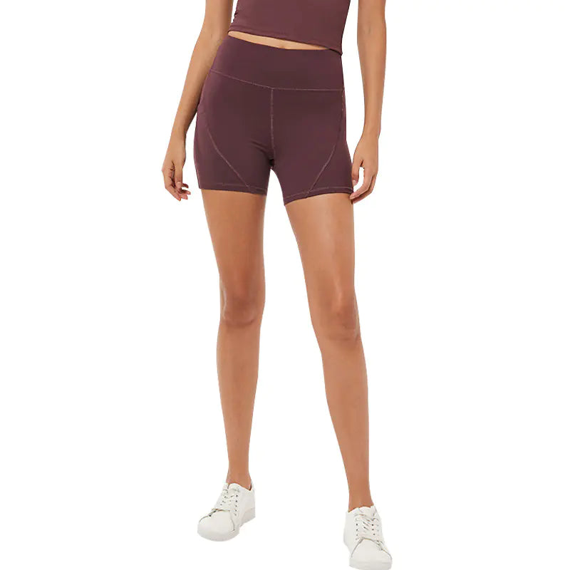 Quick-Dry High-Waist Sport Shorts and Yoga Pants