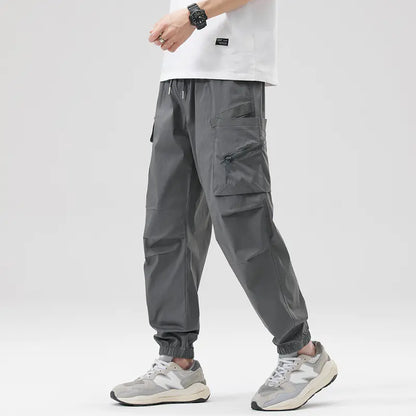 Hip Hop Streetwear Cargo Pants for Men - Wide Leg Joggers
