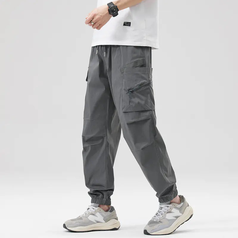 Hip Hop Streetwear Cargo Pants for Men - Wide Leg Joggers