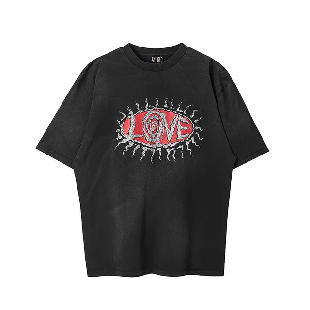 SAINT MICHAEL Vintage Wash Short Sleeve T-shirts
