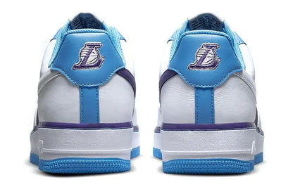 X Nike Air Force 1 Low '07 LV8 NBA 75 周年湖人队运动鞋DC8874-101 带原盒