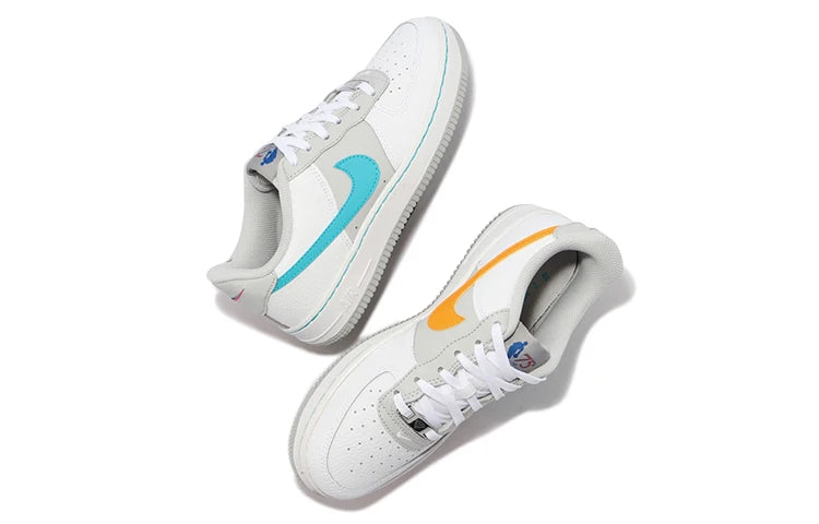 Nike Air Force 1 Low EMB NBA 75 週年嘉年華 GS 運動鞋帶原廠盒