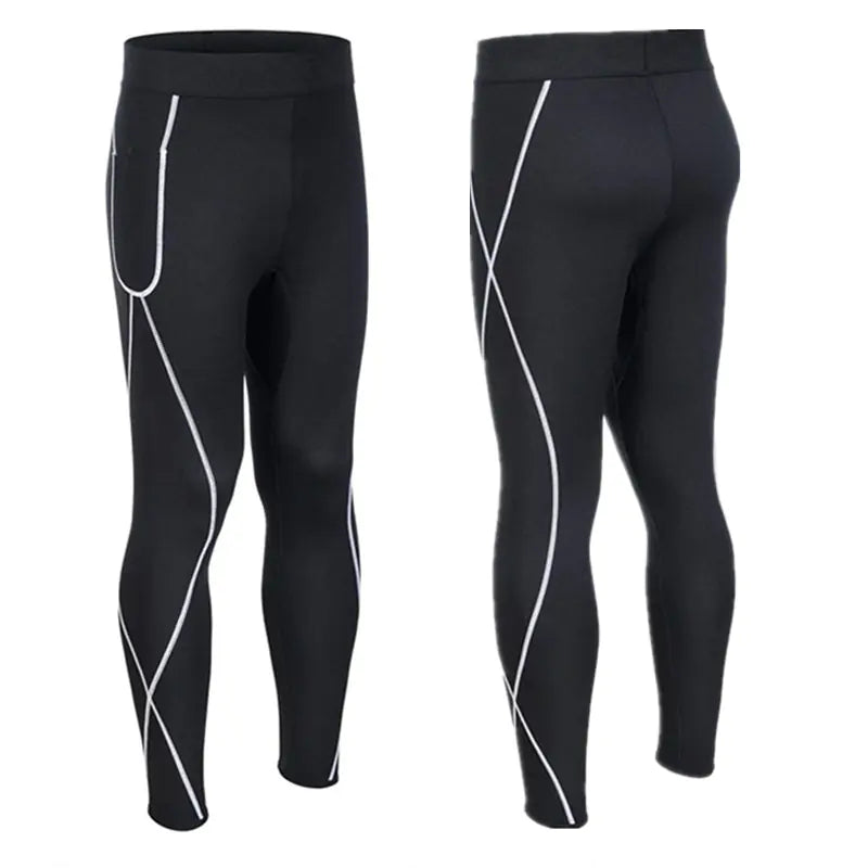 Hot Shapers Men's Neoprene Sweat Pants for Shaping