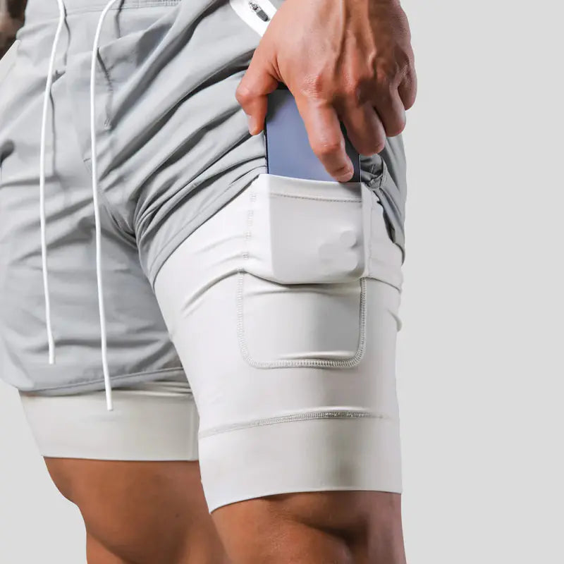 Summer LYFT Men's Sport Casual Layered Basketball Shorts