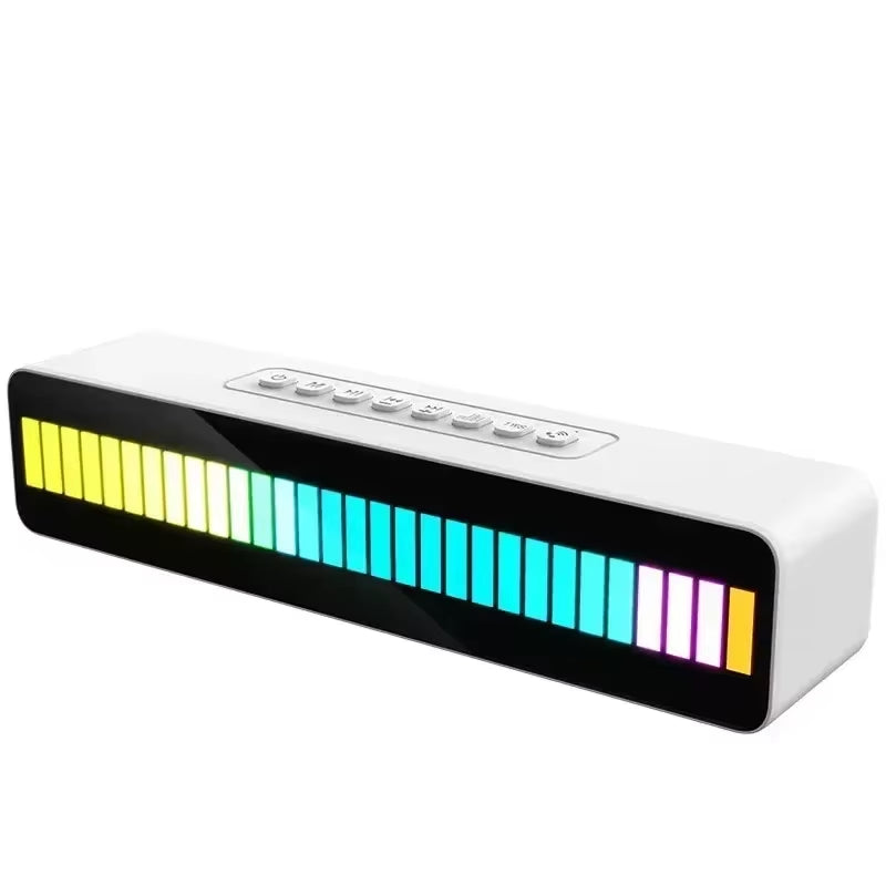 RGB Backlit Wireless Bluetooth Speakers Hifi Stereo Subwoofer Surround Soundbar Computer Ambient Light Gaming Loudspeaker