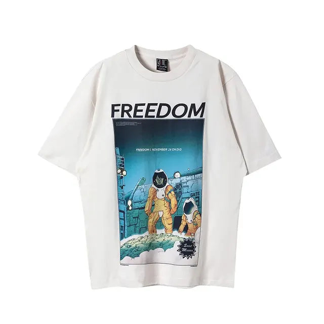 SAINT MICHAEL Vintage Wash Short Sleeve T-shirts