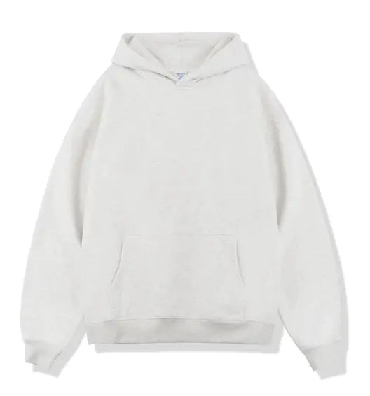 Solid Color Loose Trendy Hoodies for Men