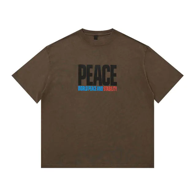 Men's Short Sleeve Casual Graphic T-Shirts - Vintage Hip Hop