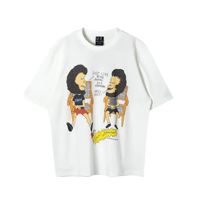 SAINT MICHAEL Vintage Wash Short Sleeve T-shirts
