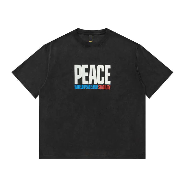 Men's Short Sleeve Casual Graphic T-Shirts - Vintage Hip Hop