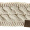 Women's Knitted Headband with Colorful Yarn Accent