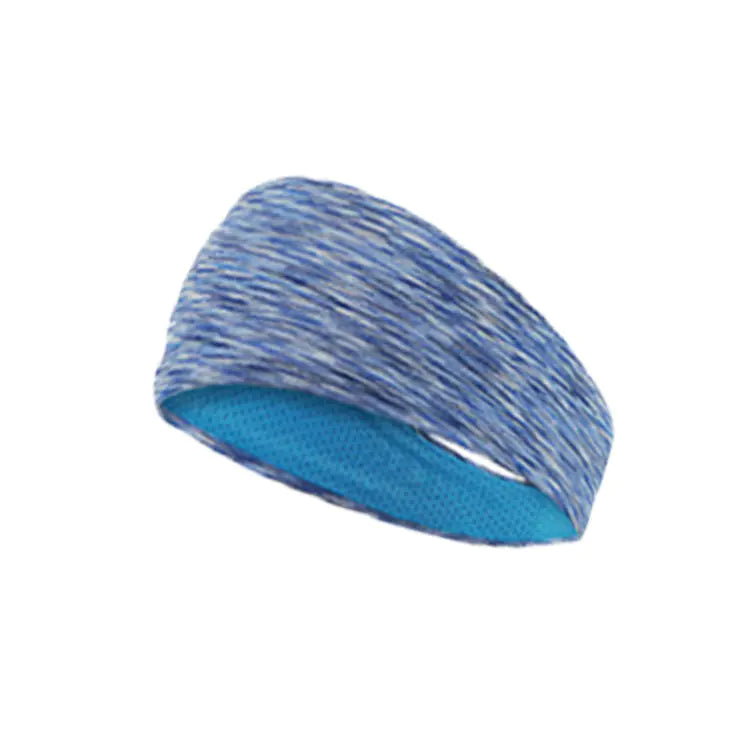 Breathable Dual-Layer Colorful Yoga Headband