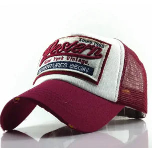 Western New York Vintage Trucker Caps for Women
