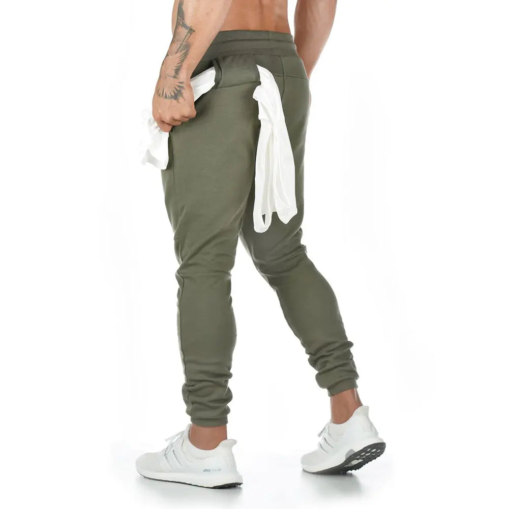 Camouflage Fitness Joggers for Active Men