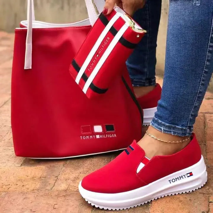 Casual Suede Slip-On Shoes for Women