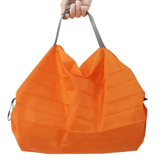 Compact Reusable Grocery Tote Bags - Eco-Friendly Design