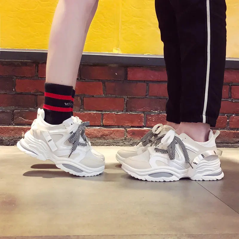 Dad Shoes, Couples Shoes, Mesh Sports Sneakers