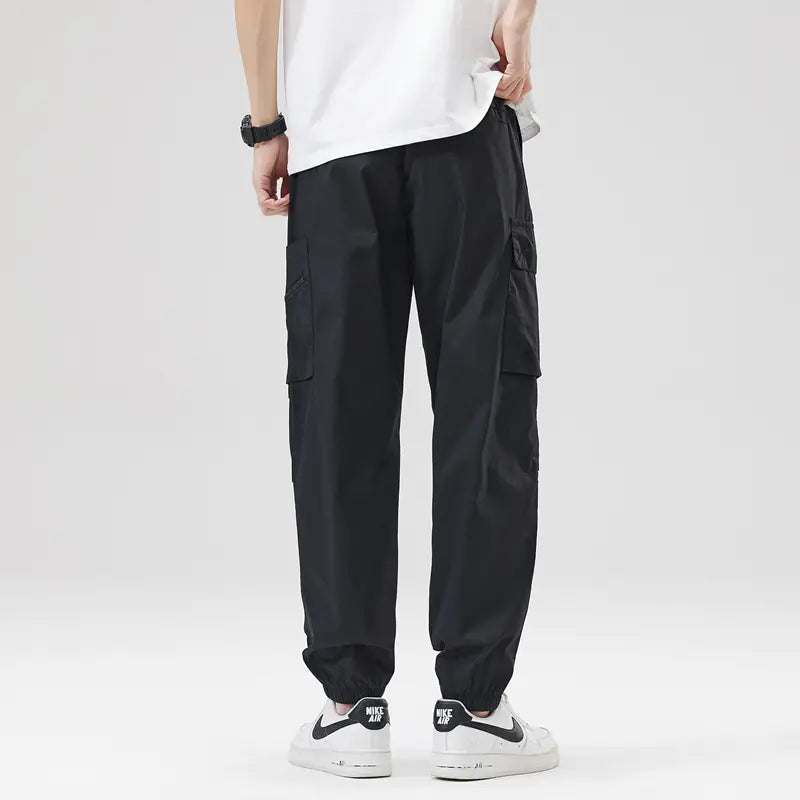 Hip Hop Streetwear Cargo Pants for Men - Wide Leg Joggers
