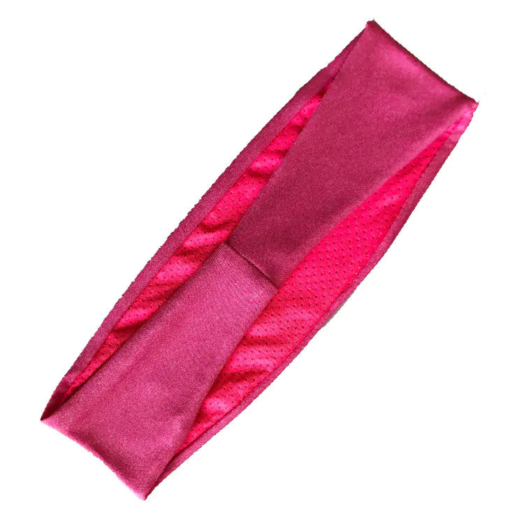Breathable Dual-Layer Colorful Yoga Headband
