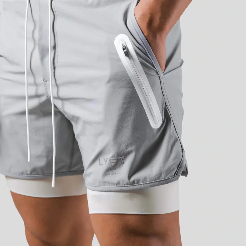Summer LYFT Men's Sport Casual Layered Basketball Shorts
