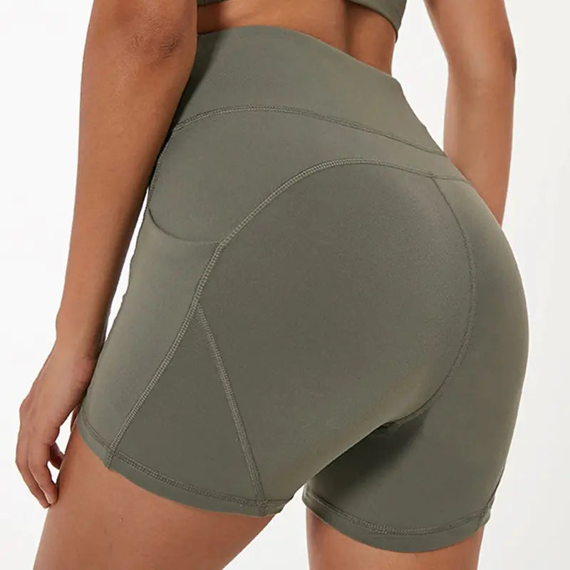 Quick-Dry High-Waist Sport Shorts and Yoga Pants