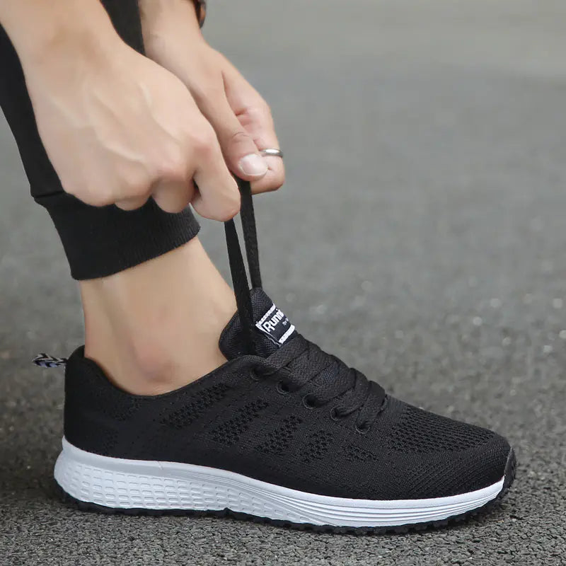 Harajuku Breathable Mesh Casual Running Shoes for Women