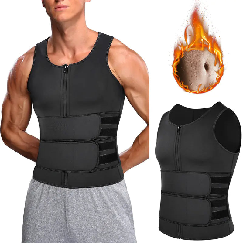 Men's Slimming Sweat-Enhancing Workout Tank Top
